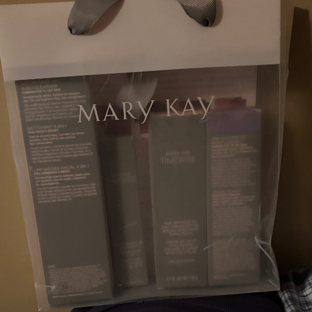 Mary Kay Skincare Set in Gray Packaging